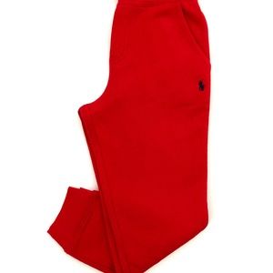 Boys Red Polo joggers Size 7